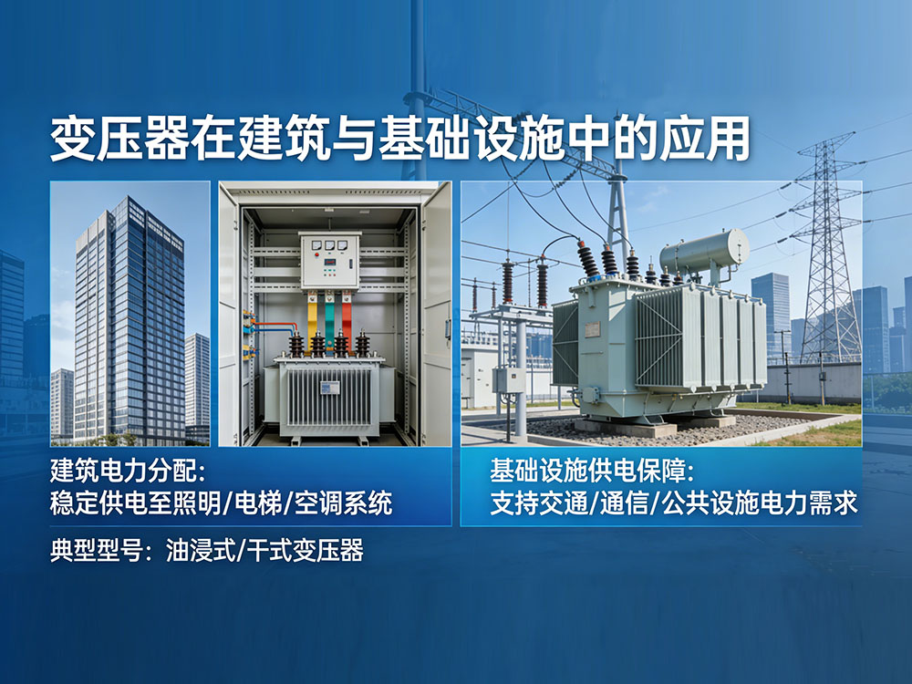 滕州变压器应用于建筑与基础设施
